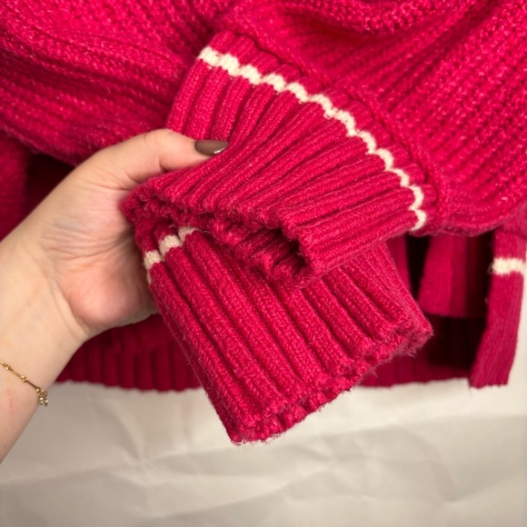 Anthropologie Maeve Tilly V-Neck Pullover Sweater Medium - Picture 6 of 9